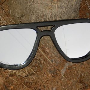Wooden Mirror Painted Aviator Sunglasses from Crossknots Custom Woodworking