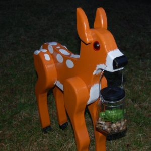 Deer Solar Light Kit from Crossknots Custom Woodworking