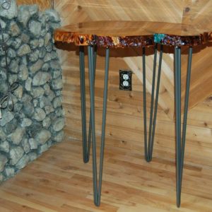 Pine Burl Rustic Table from Crossknots Custom Woodworking
