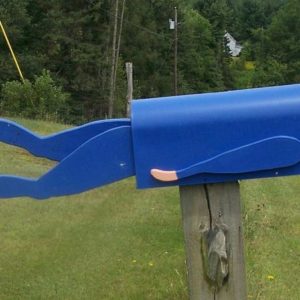 Scuba Diver Mailbox by Crossknots Custom Woodworking
