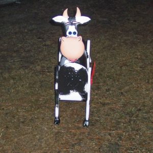 Cow Mailbox from Crossknots Custom Woodworking