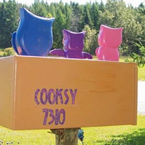 Owl Custom Mailbox from Crossknots Custom Woodworking