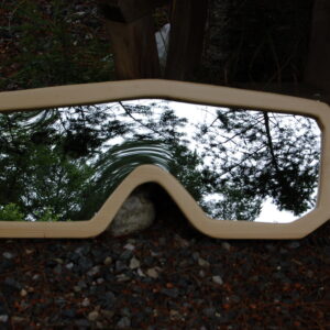 small snow goggle mirror wall hanging
