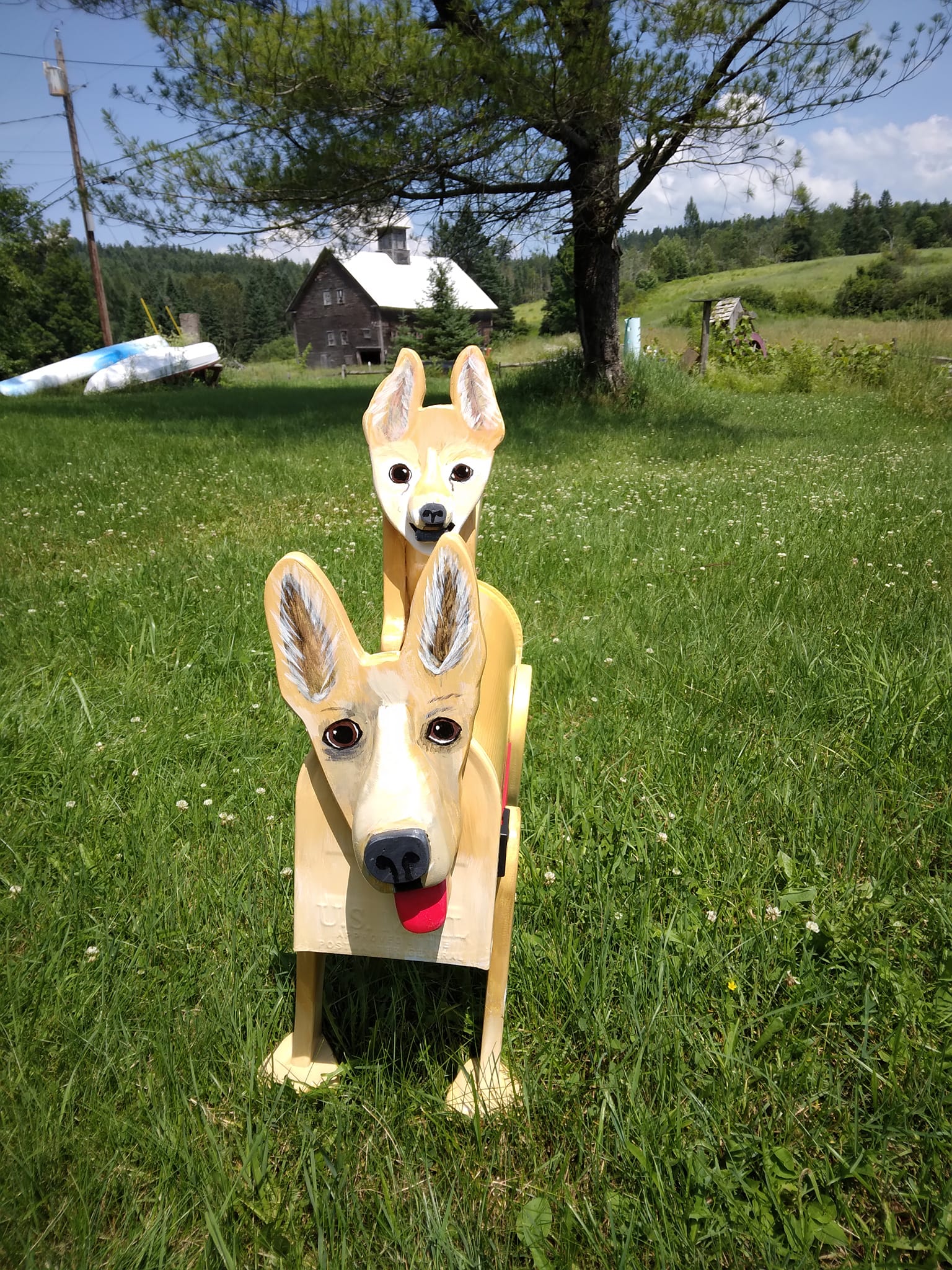 〜rarafelt〜 マイケル様 ご確認用 ダックス 花かご 2-dogs-9.jpg